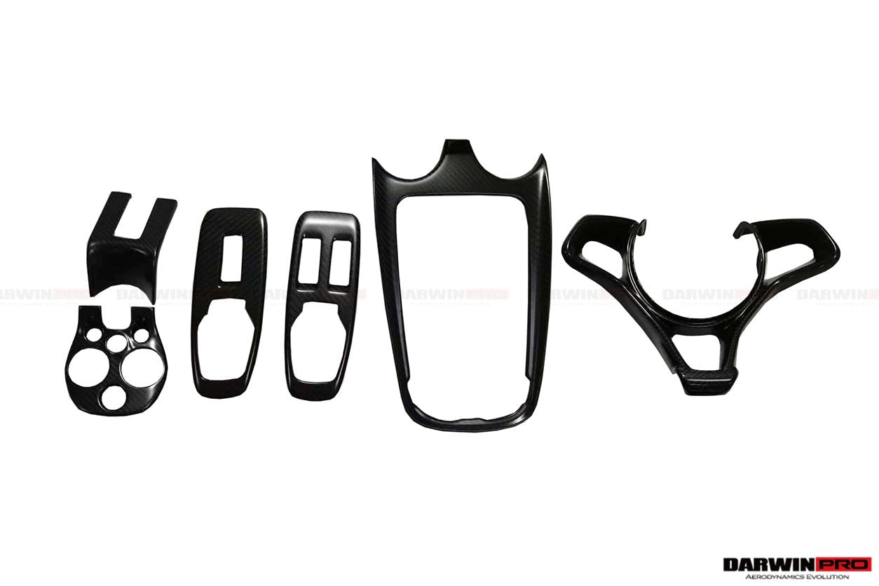 2015 - 2021 McLaren 540c/570s/570gt/600lt Dry Carbon Fiber Interiors (6pcs)